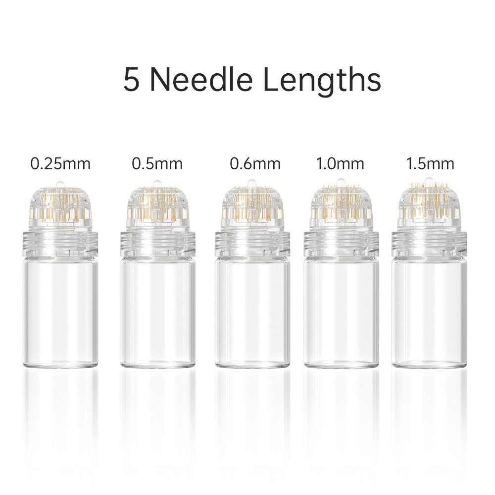 SkinGlow Derma Stamp for anti-aging skin care, promoting serum infusion & collagen boost for home spa.