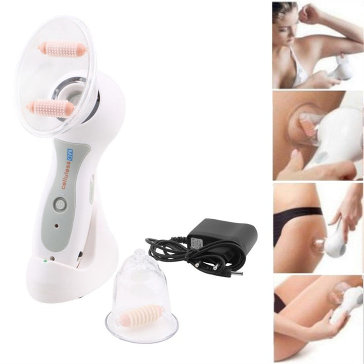 Easy-to-use SkinSculpt home spa beauty device for deep tissue massage, skin firming & cellulite reduction.