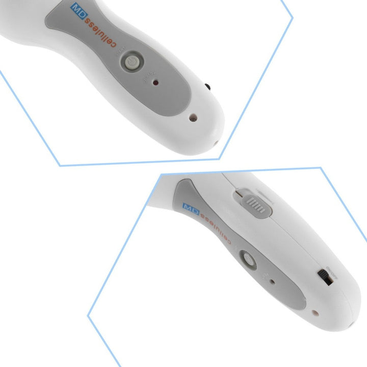 Professional-grade vacuum massager for anti-cellulite therapy, skin contouring & improved skin elasticity.