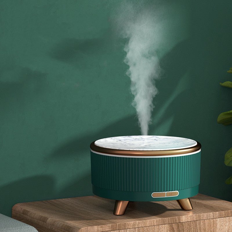 Sleek AromaSphere Quiet Mist aromatherapy humidifier & diffuser. Enhances air quality with essential oils for relaxation.