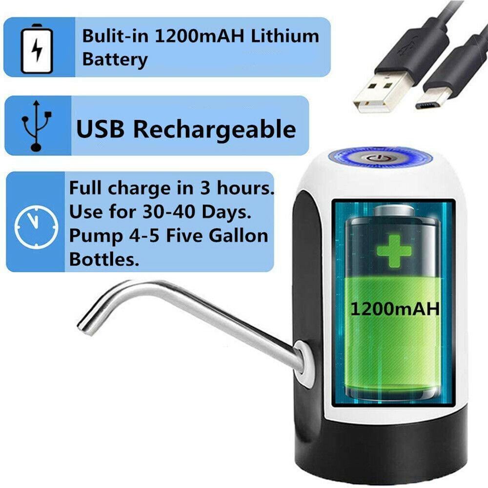 Automatic water dispenser on a kitchen counter, providing effortless home hydration from a 5 gallon bottle.
