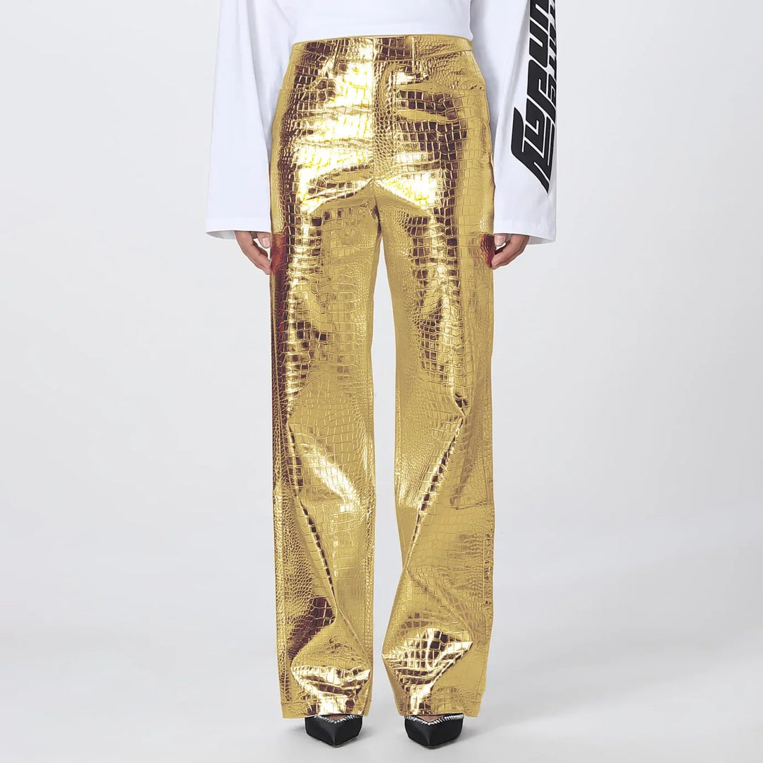 Slim fit women's pants, sleek and stylish for modern versatility. Comfortable for everyday or evening wear.