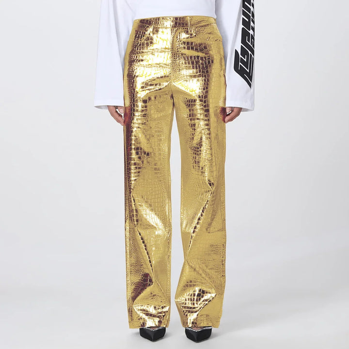 Slim fit women's pants, sleek and stylish for modern versatility. Comfortable for everyday or evening wear.
