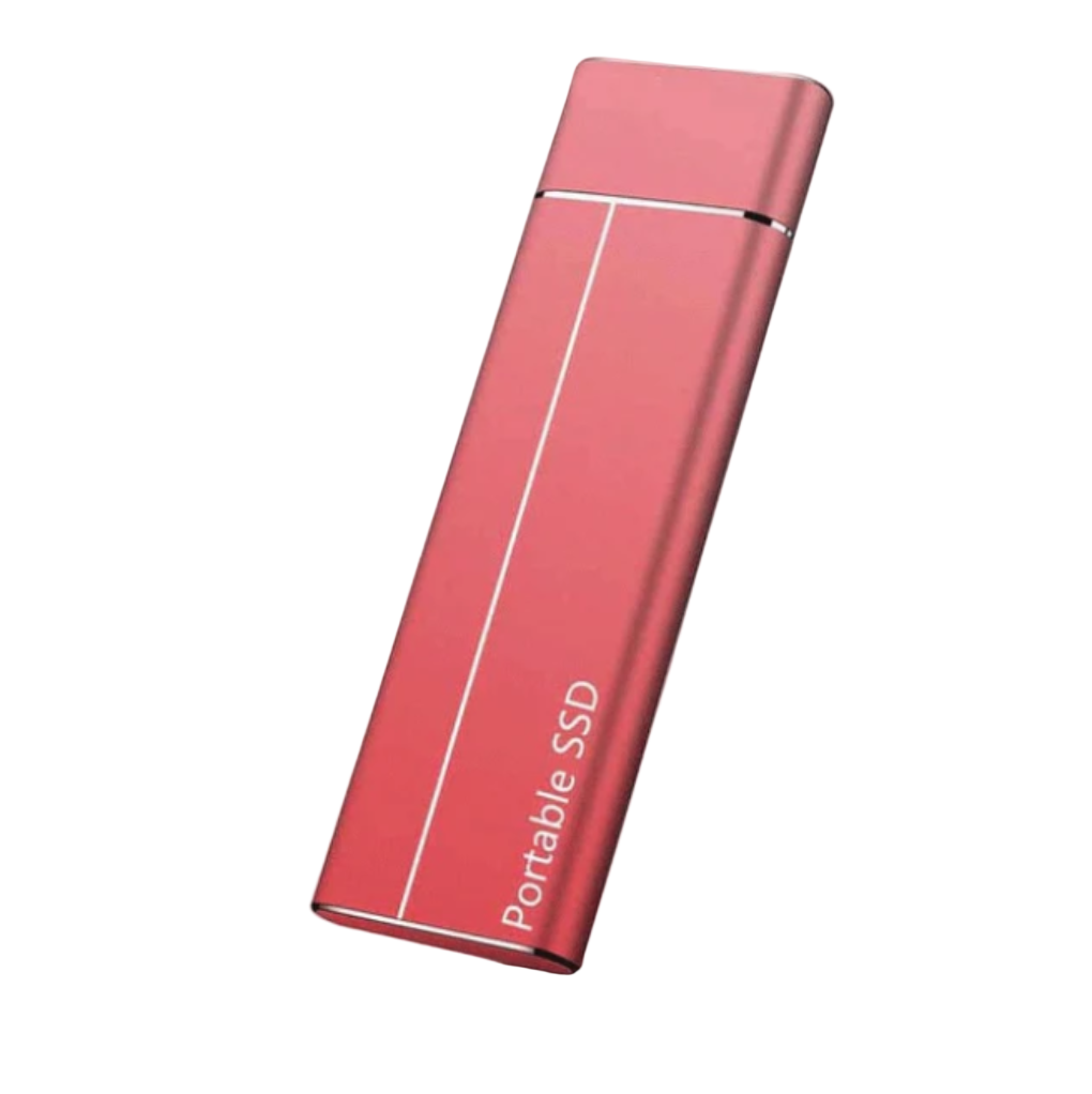 Durable, high-performance portable SSD for secure external data storage and quick digital file transfers.