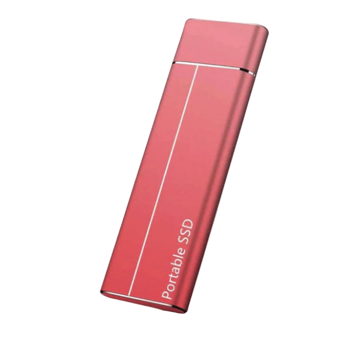 Durable, high-performance portable SSD for secure external data storage and quick digital file transfers.