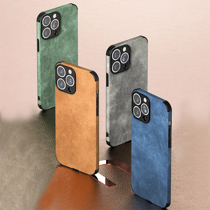 Sleek iPhone case with advanced camera protection & shockproof design. Durable phone protection tech accessory.