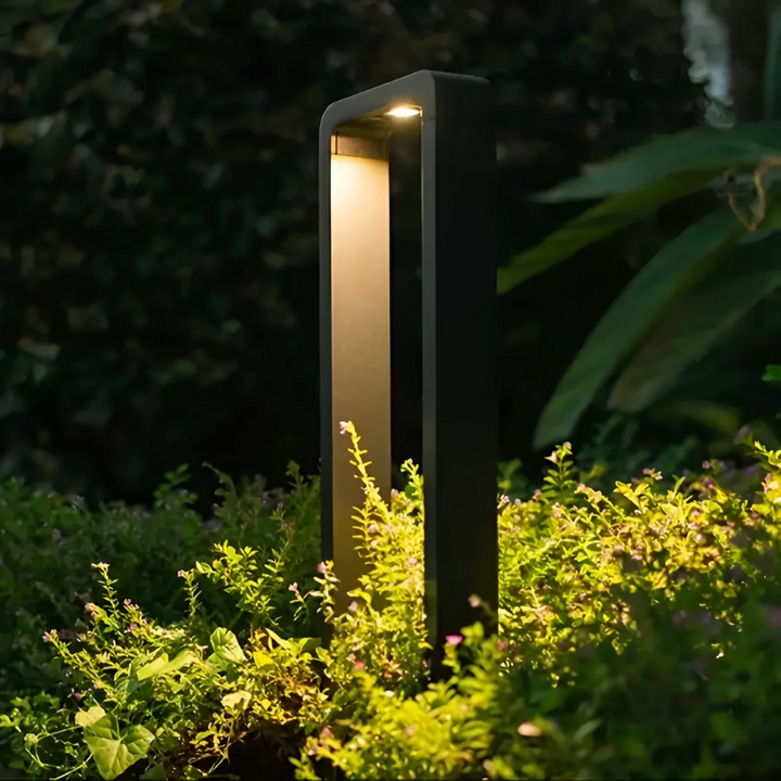 Versatile modern LED garden lamp for stylish landscape and patio lighting. Energy-efficient outdoor decor, weather-resistant.