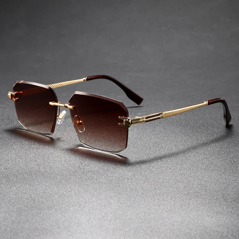 Versatile unisex shades, featuring a durable metal frame and anti-glare lenses for stylish, clear vision.