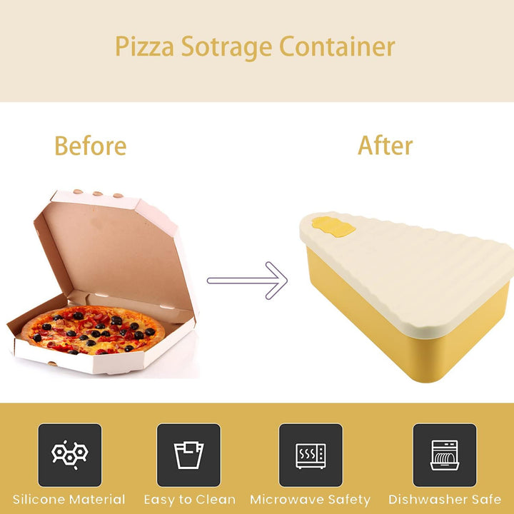 Reusable pizza storage solution with stackable trays, ideal for any kitchen