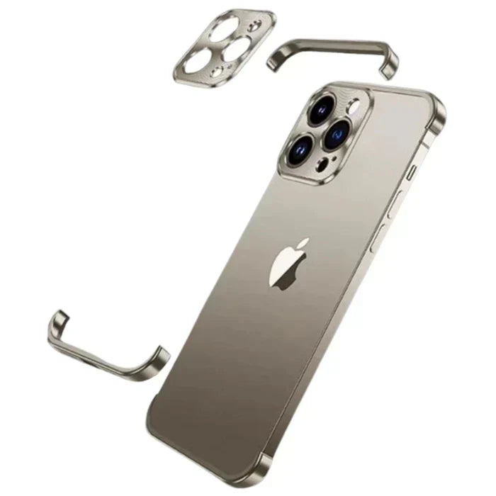 Display of all available StealthShield iPhone case colors: deep purple to titanium