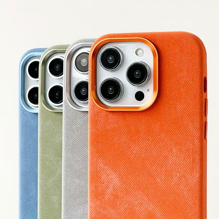 Slim protective iPhone case with scratch resistance and anti-smudge finish. Wireless charging compatible.