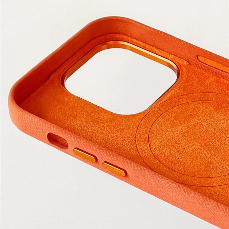 Protective slim iPhone 16 case, scratch-resistant, supports wireless charging, matte black finish.