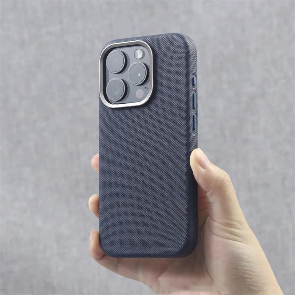 Non-slip iPhone 15 protective case with secure grip & full drop protection. Sleek, Magsafe compatible cover.