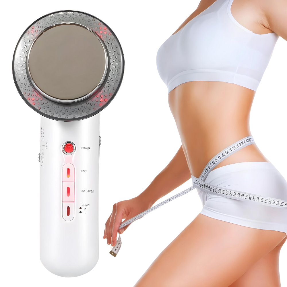 SlimWave Ultrasonic Body Contouring Device for non-invasive fat reduction & skin tightening at home.