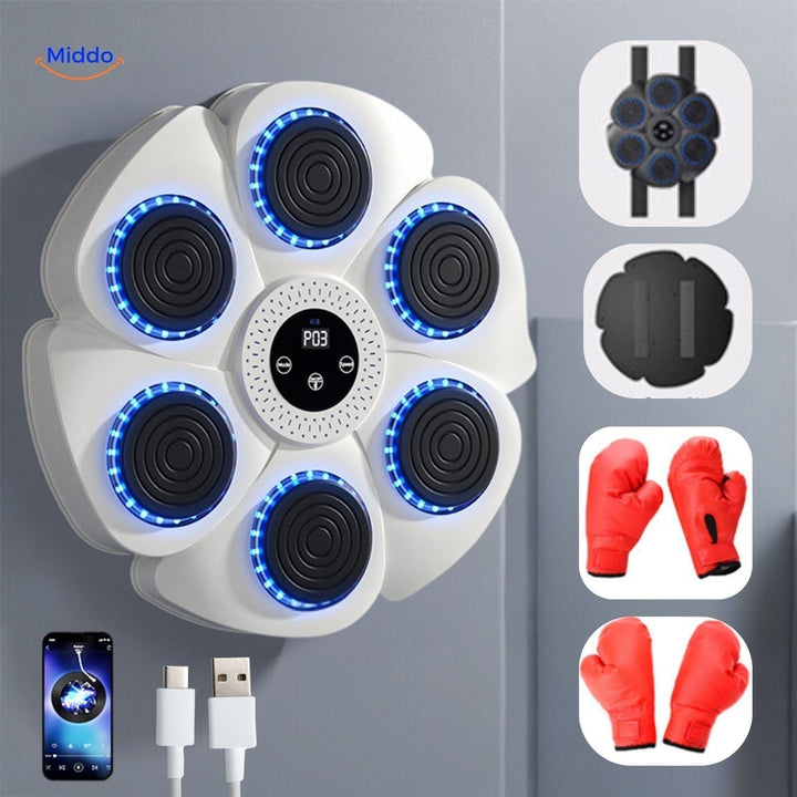 USB rechargeable Smart Boxing Machine for effective home workouts, boosting cardio & boxing skills.