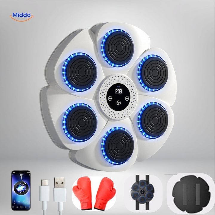 Get fit with this smart boxing machine, a fun interactive punching machine for your home gym & family fitness.