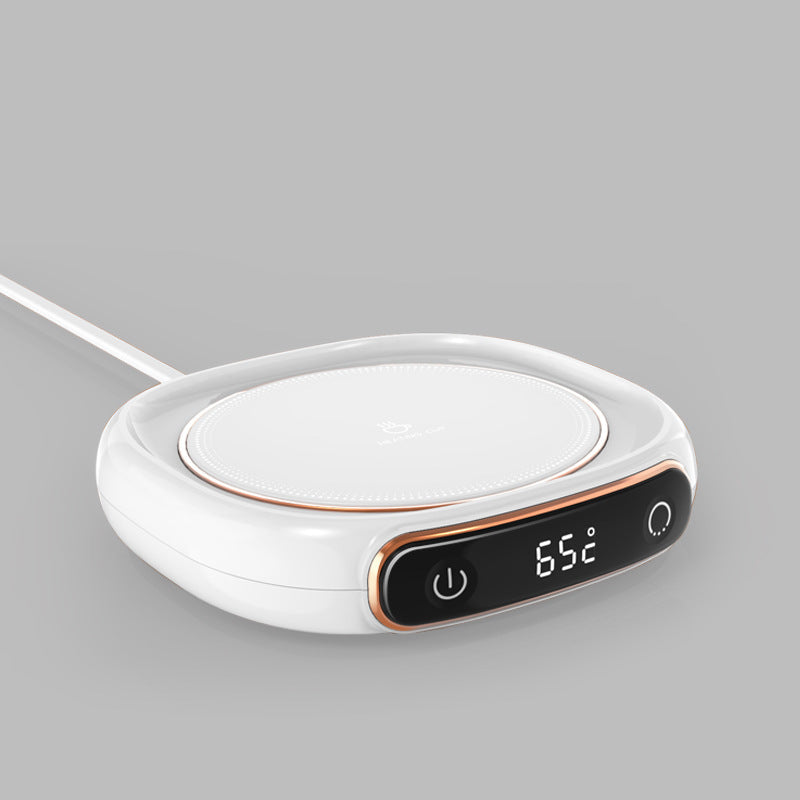 Stay cozy with warm drinks! Smart desktop mug warmer for coffee, tea, and hot beverages on your desk.