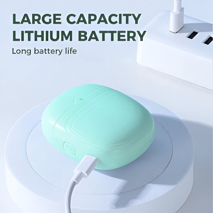 Perfect gift: USB rechargeable automatic nail polisher & electric clipper for easy personal nail care.