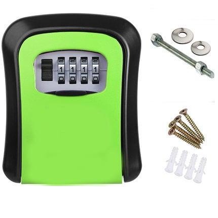 Universal secure key organizer for smart storage of keys and digital passwords.