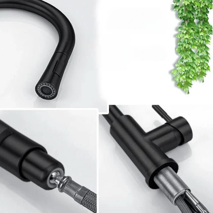 Upgrade your kitchen: smart sensor faucet with pull-out sprayer head for hygiene and modern design.