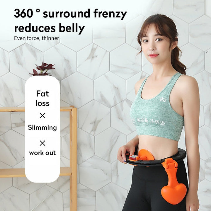 Innovative Smart Hula Hoop for fitness & waist training. Enjoy a fun, effective home workout & calorie burn.