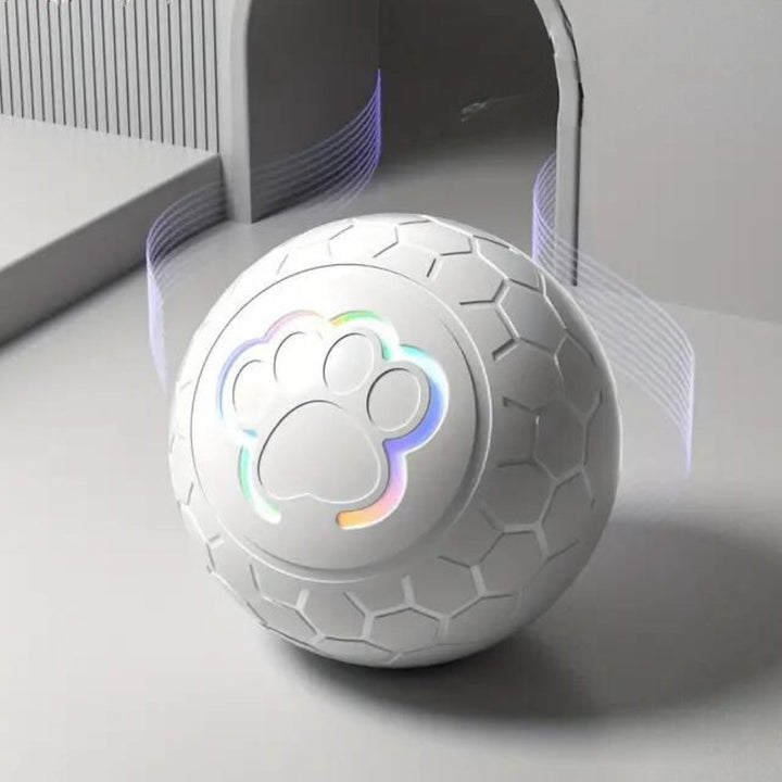 SmartBounce interactive dog toy ball for pet play & boredom relief. Durable & waterproof chew toy.
