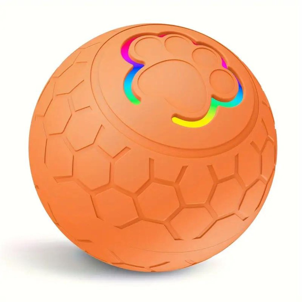 SmartBounce interactive dog toy ball, providing boredom relief & enriching pet play experiences.