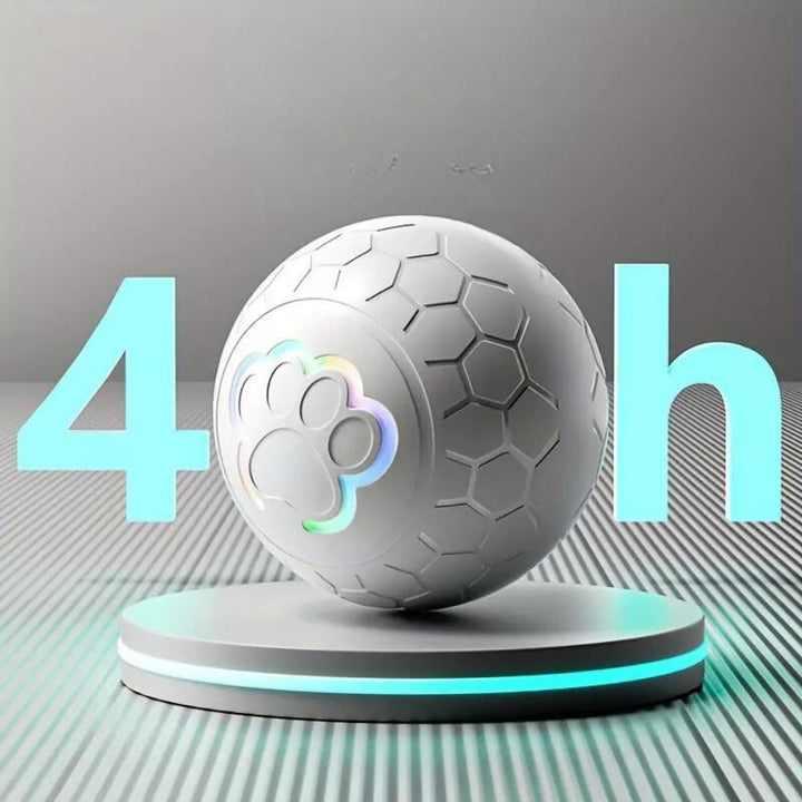 Durable SmartBounce dog ball, an interactive pet toy for endless fun & stimulating play.