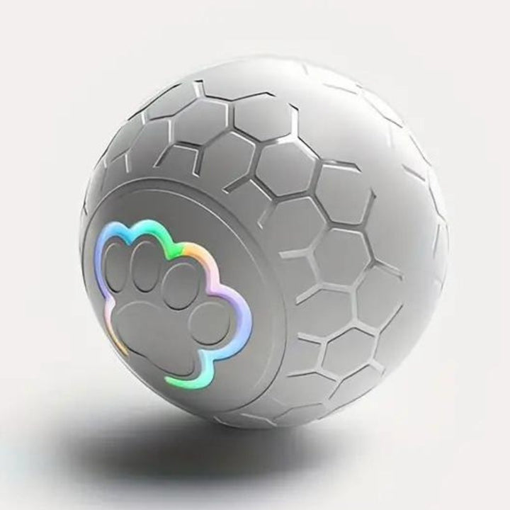 Interactive dog chew toy: SmartBounce ball for puppies & adult dogs, offers boredom relief.