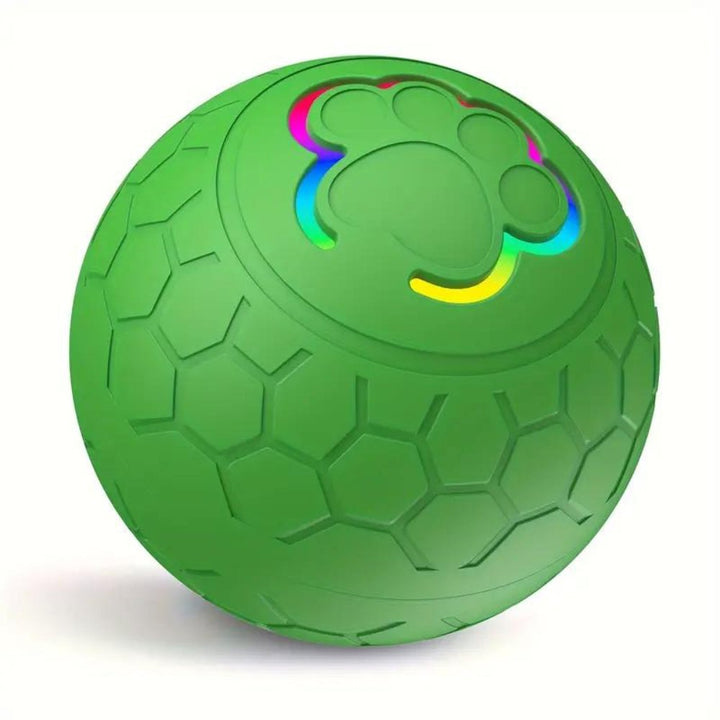 Waterproof SmartBounce dog ball, a smart chew toy designed for active indoor/outdoor play.
