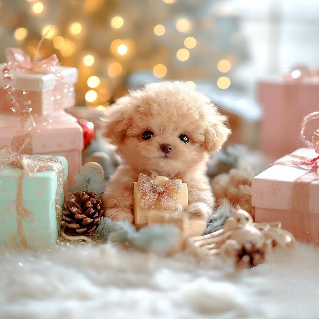 Close-up of a soft, cuddly plush dog toy with big expressive eyes, a gentle companion for children's hugs.