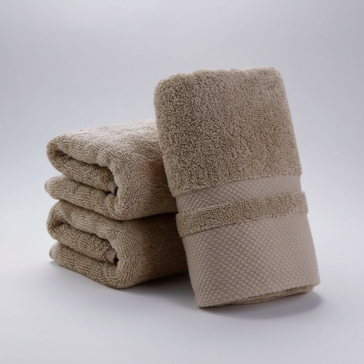 Easy care cotton blend bath towel, durable and super soft, a essential for any home decor