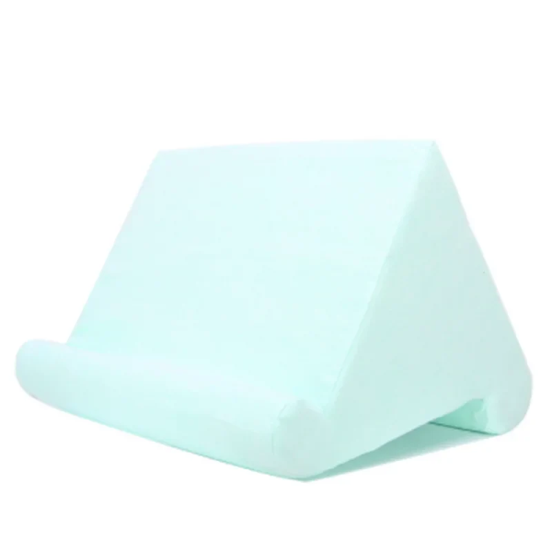 Multi-use pillow stand for tablets & phones, perfect for hands-free reading, watching, and video calls.