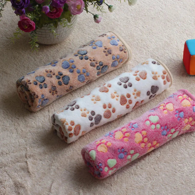 Luxurious dog blanket provides cozy warmth & comfort for your pet, essential dog supply.