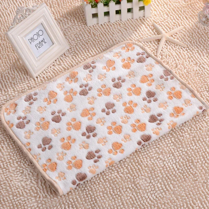 Soft plush dog blanket, ultimate comfort pet accessory, washable fleece for puppy & adult dog.