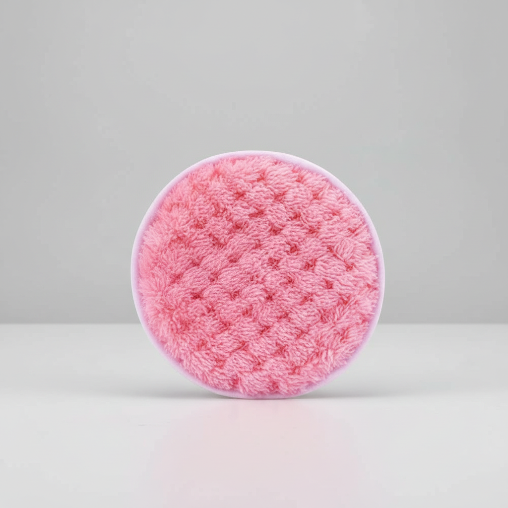 Eco-friendly beauty sponge for facial cleansing, soft texture, suitable for all skin types