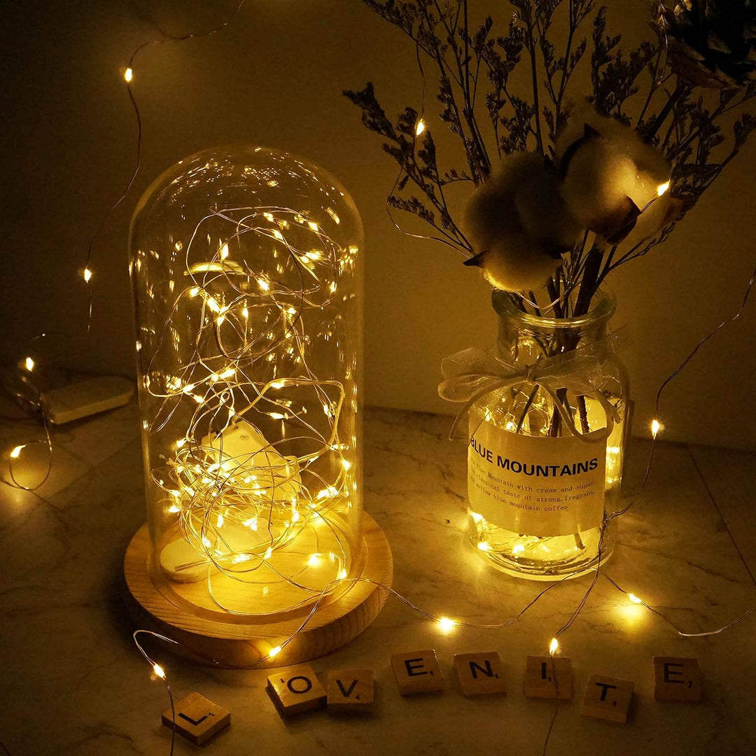 Eco-friendly LED soloar string lights for a beautifully lit outdoor patio decor