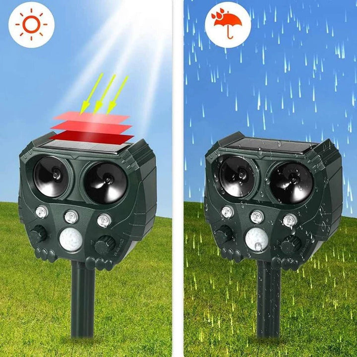 Keeps cats, dogs, & wildlife out of your garden with humane ultrasonic waves.