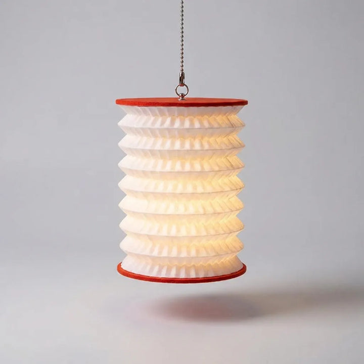 Close-up of a decorative LED lantern table lamp, perfect for home decor and warm ambient lighting.