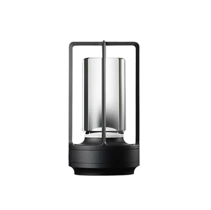 Stylish SolisAura wireless decorative lantern. Modern design for elegant home decor and ambient lighting.