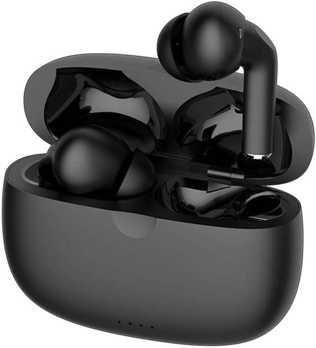Sonetra True Wireless Earbuds with Noise Cancelling, Bluetooth 5.0, and wireless charging case