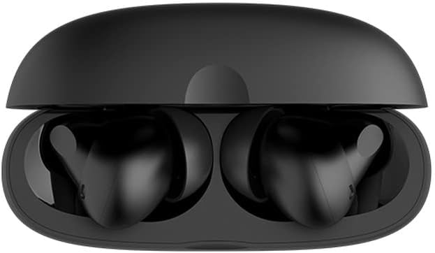Collection of Sonetra true wireless earbuds in various colors alongside their wireless charging cases for portable sound.