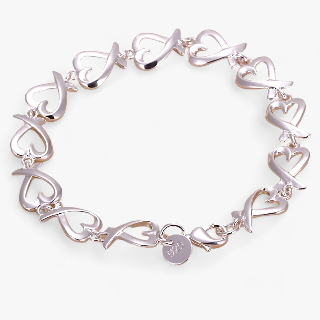 Sophina women's silver chain bracelet with timeless charm, elegant jewelry gift