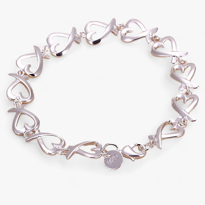 Sophina women's silver chain bracelet with timeless charm, elegant jewelry gift