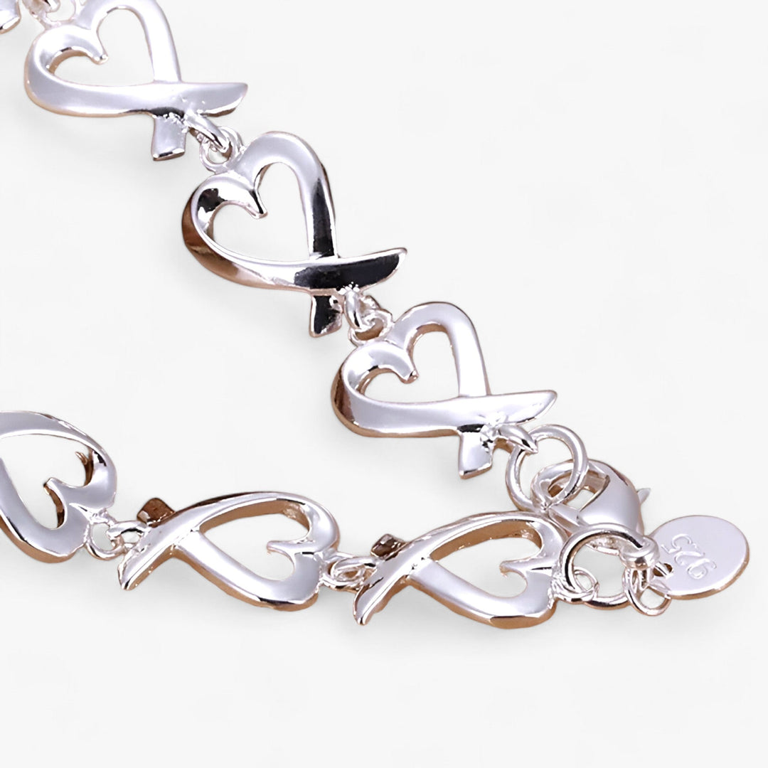 Sophina timeless silver chain bracelet, perfect elegant jewelry for women