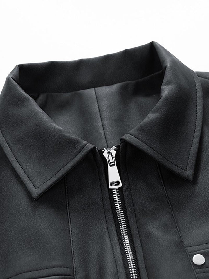 Cream men's trucker jacket, a stylish and sophisticated outerwear piece for men, ideal for casual everyday fashion.