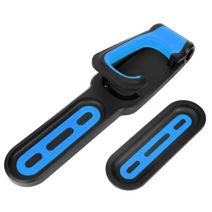 Home organization solution: secure bike wall mount rack for vertical bicycle storage, ideal for tight spaces.