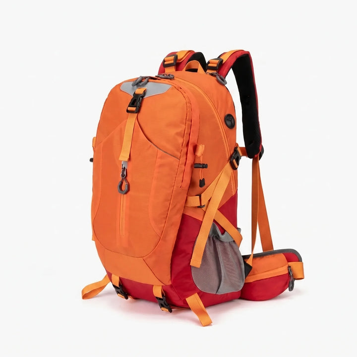 Water-resistant 11-gallon hiking daypack for camping, travel & outdoor gear. Comfortable adventure rucksack.
