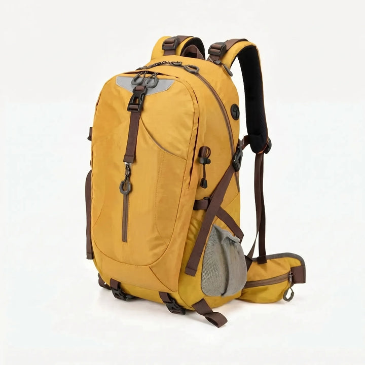 Lightweight yet spacious 11-gallon hiking backpack for comfortable outdoor adventures & camping travel.