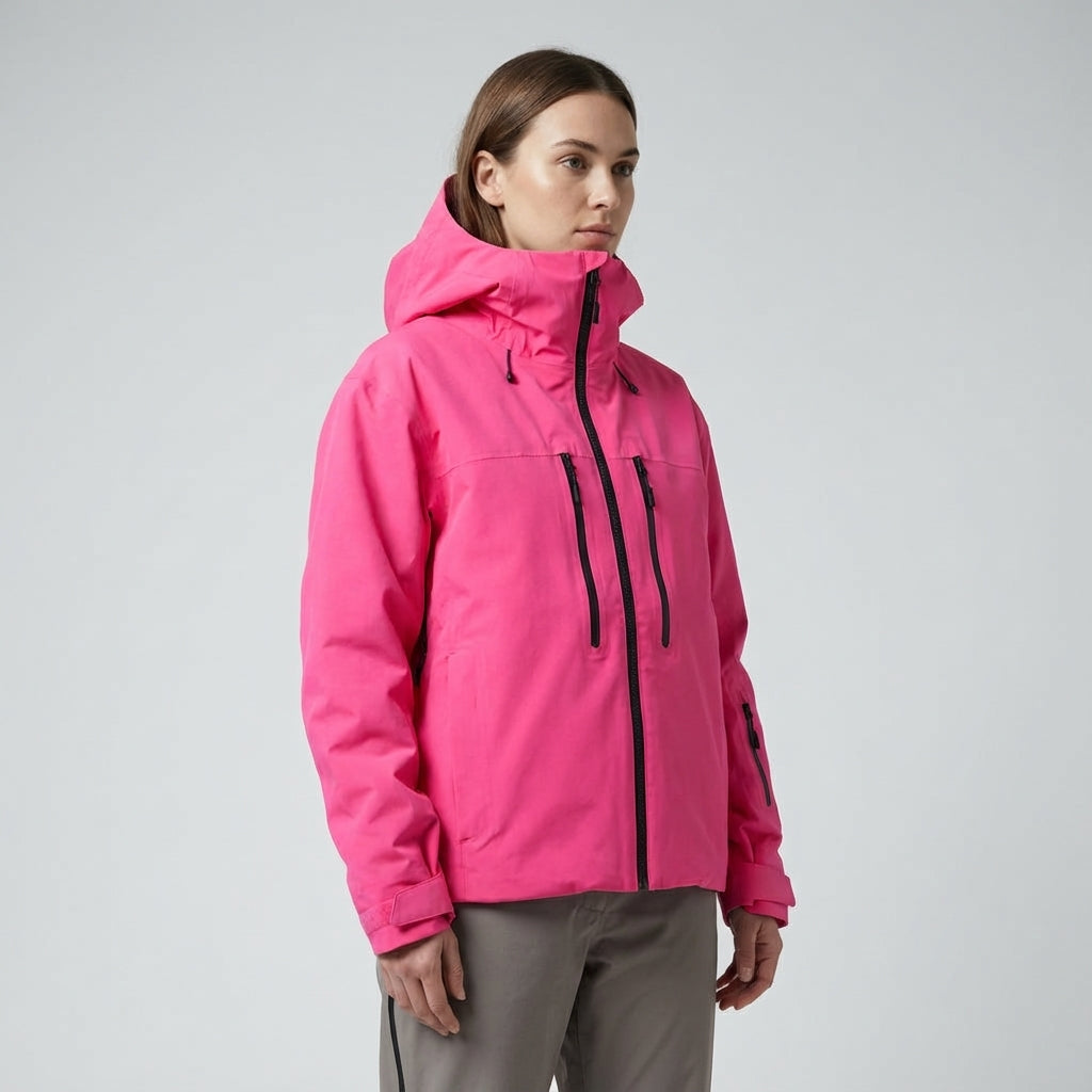 Women's active winter ski jacket, waterproof outdoor gear, perfect for snow